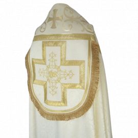 Kapa rzymska, kolory liturgiczne - tkanina żakard (10) - zdjęcie 8 - Kapa rzymska, kolory liturgiczne - tkanina żakard (10)