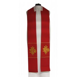 Kapa haftowana IHS - kolory liturgiczne (50) - zdjęcie 3 - Kapa haftowana IHS - kolory liturgiczne (50)