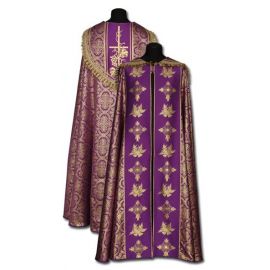 Kapa fioletowo złota - KAPY LITURGICZNE