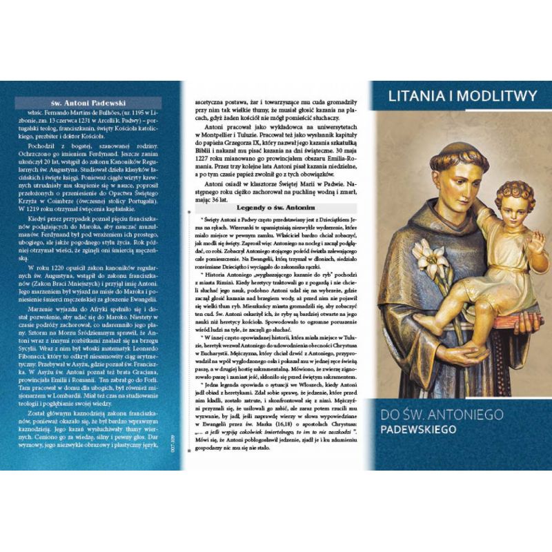 Litania i Modlitwy do Św. Antoniego - Litania i Modlitwy do Św. Antoniego