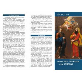Litania i Modlitwy do Św. Judy Tadeusza i Św. Szymona - Folder religijny
