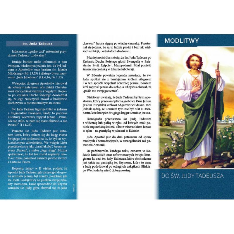 Litania i Modlitwy do Św. Judy Tadeusza - Litania i Modlitwy do Św. Judy Tadeusza