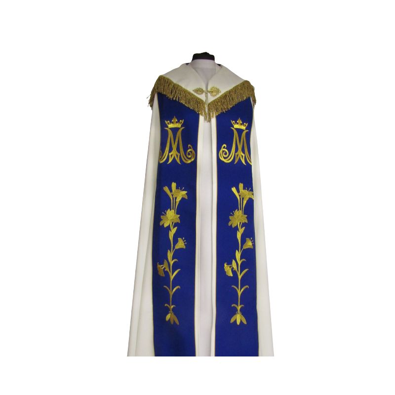 Kapa haftowana maryjna - ecru (89) - Kapa haftowana maryjna - ecru (89)