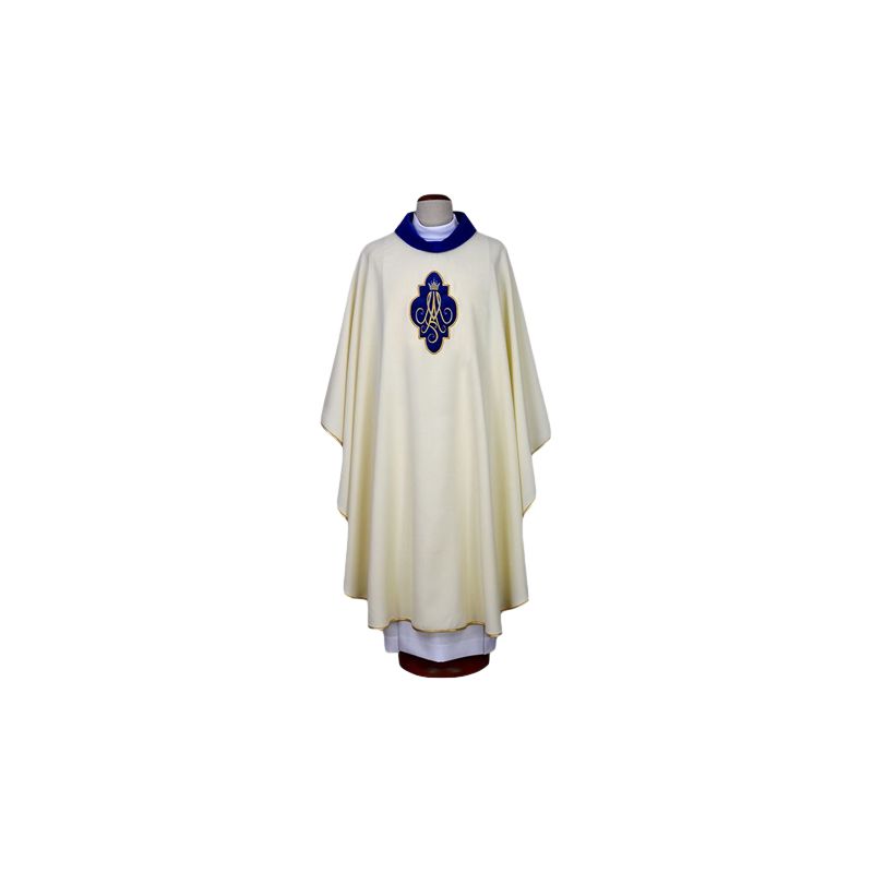 Ornat maryjny haftowany (25) - Ornat maryjny haftowany (25)