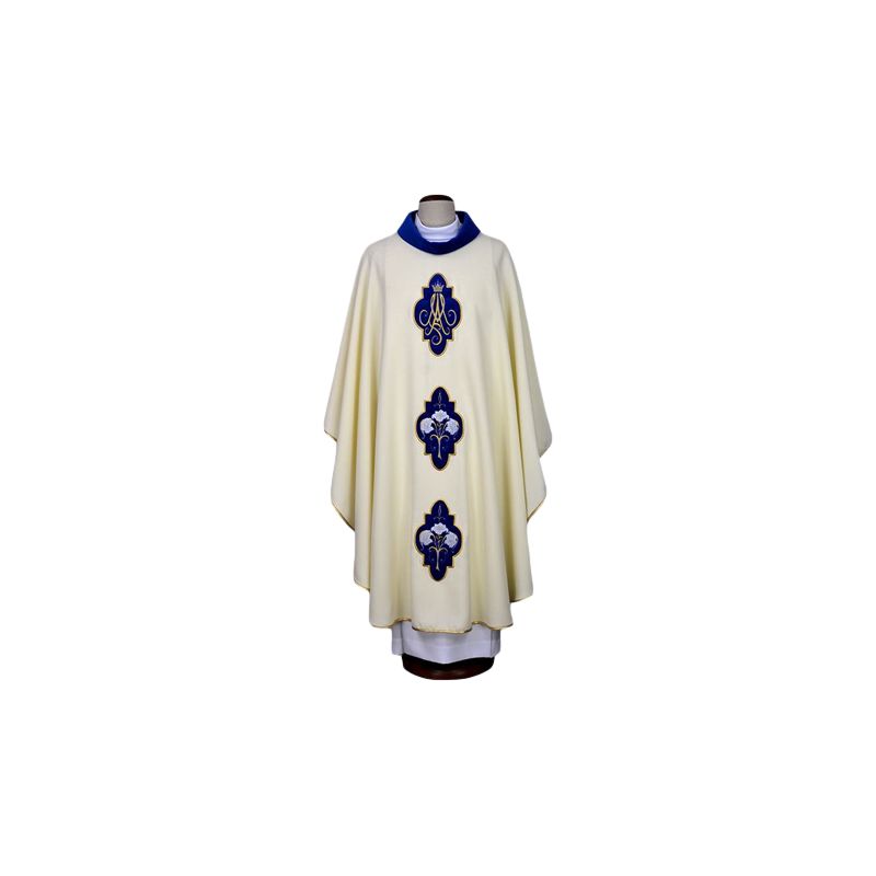 Ornat maryjny haftowany (26) - Ornat maryjny haftowany (26)