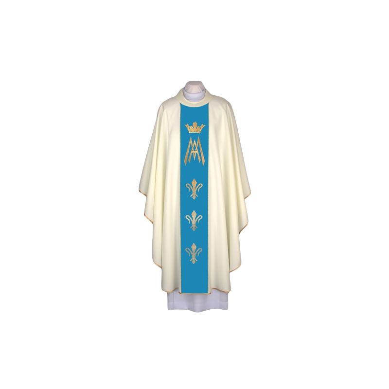 Ornat maryjny haftowany (31) - Ornat maryjny haftowany (31)