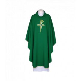Ornat zielony, pas haftowany - Krzyże (109)