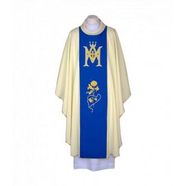 Ornat maryjny, pas haftowany (129) - Ornaty Maryjne