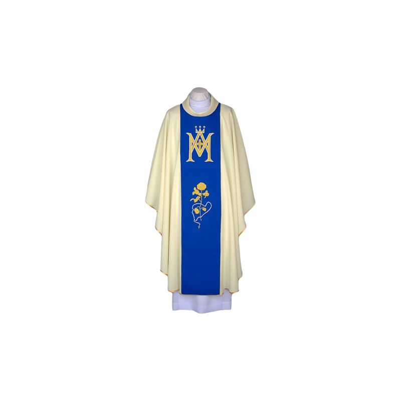 Ornat maryjny, pas haftowany (129) - Ornat maryjny, pas haftowany (129)