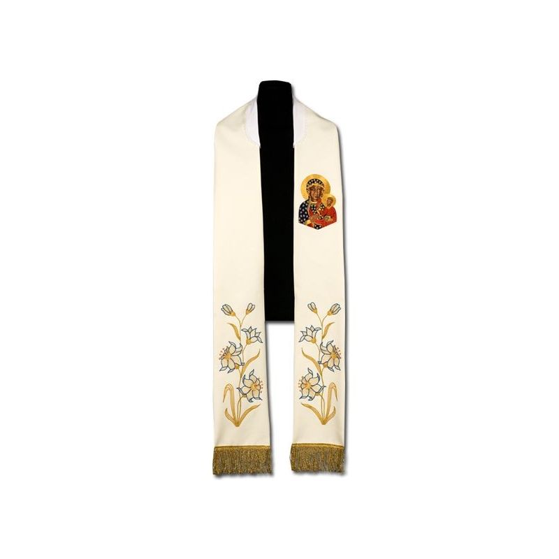Stuła kapłańska MB Częstochowska (206) - Stuła kapłańska MB Częstochowska (206)