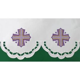 Obrus na Wielki Post - wzór eucharystyczny (232)
