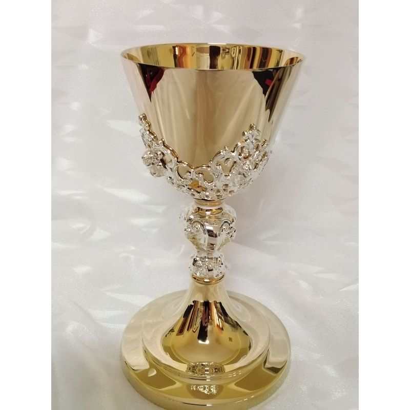 Kielich mszalny, nodus aniołki - 21 cm (7D) - Kielich mszalny, nodus aniołki - 21 cm (7D)