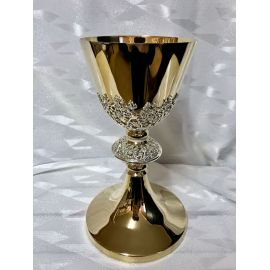 Kielich mszalny, ażur srebrny - 21 cm (9D)