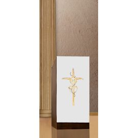 Lektorium/welon haftowany na ambonę IHS (H26) - zdjęcie 3 - Lektorium/welon haftowany na ambonę IHS (H26)