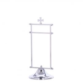 Wieszak niklowany na puryfikaterz - 24 cm - mosiądz - Puryfikaterz