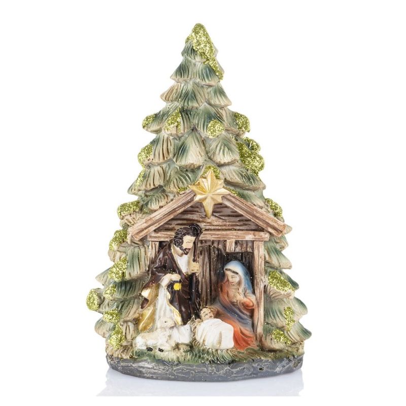 Szopka Święta Rodzina - choinka -15 cm - Szopka Święta Rodzina - choinka -15 cm