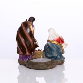 Szopka Święta Rodzina 8 cm - świecznik (14) - zdjęcie 2 - Szopka Święta Rodzina 8 cm - świecznik (14)
