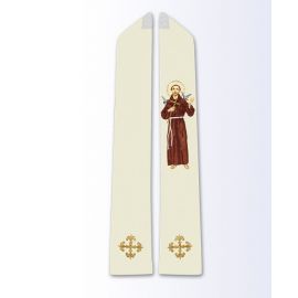 Stuła z wizerunkiem Św. Franciszek - Z POSTACIAMI