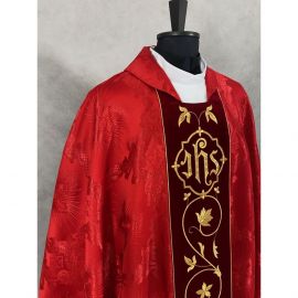 Ornat gotycki IHS (3) - kolory liturgiczne - zdjęcie 2 - Ornat gotycki IHS (2)
