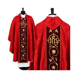 Ornat gotycki IHS (3) - kolory liturgiczne - Ornaty haftowane