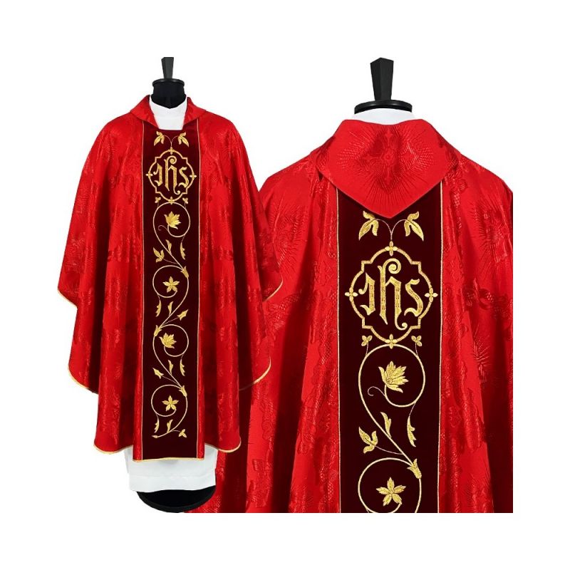 Ornat gotycki IHS (3) - kolory liturgiczne - Ornat gotycki IHS (2)