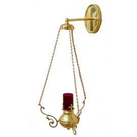 Lampa wieczna, elektryczna - wys. 75 cm, szer. 18 cm (S1)