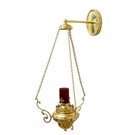 Lampa wieczna, elektryczna - wys. 65 cm, szer. 30 cm (S6)