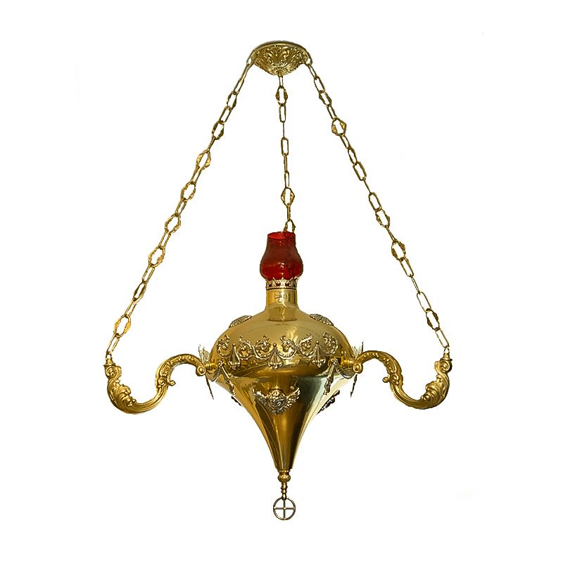 Lampa wieczna duża, elektryczna - wys. 105 cm, szer. 80 cm (S12) - Lampa wieczna duża, elektryczna - wys. 105 cm, szer. 80 cm (S12)