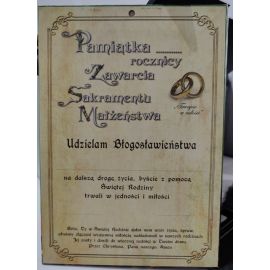 Matka Boża Częstochowska - Ikona dwustronna format A5 - zdjęcie 2 - Matka Boża Częstochowska - Ikona dwustronna format A5