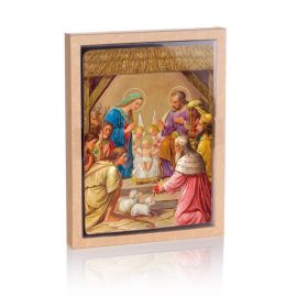 Ikona religijna Boże Narodzenie - Święta Rodzina (8) - zdjęcie 2 - Ikona religijna Boże Narodzenie - Święta Rodzina (8)