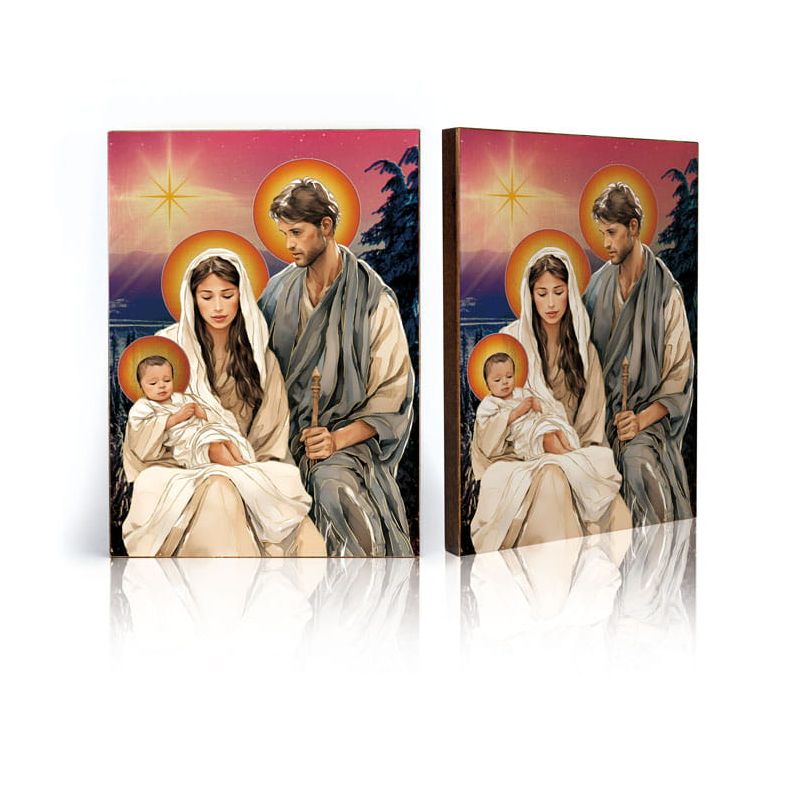 Ikona religijna Święta Rodzina (13) - Ikona religijna Święta Rodzina (13)