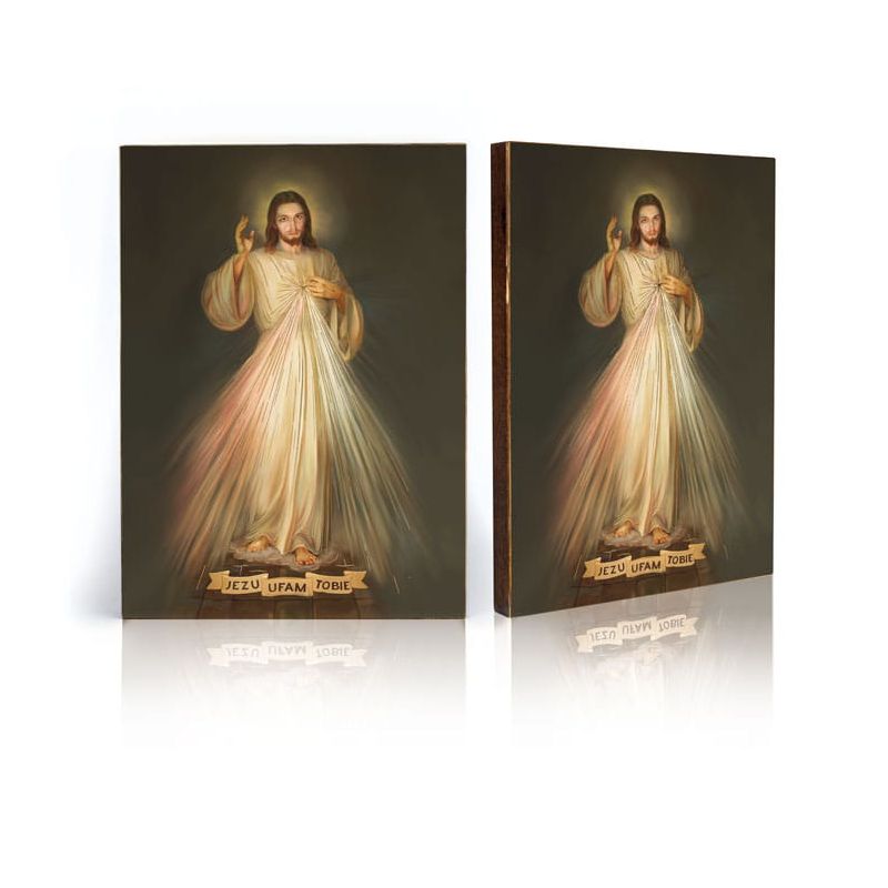 Ikona religijna Jezus Miłosierny - Jezu Ufam Tobie (1) - Ikona religijna Jezus Miłosierny - Jezu Ufam Tobie (1)