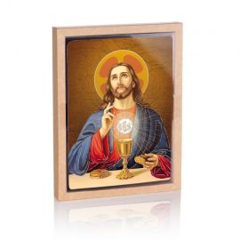 Ikona religijna Jezus Chrystus - Eucharystia - zdjęcie 2 - Ikona religijna Jezus Chrystus - Eucharystia