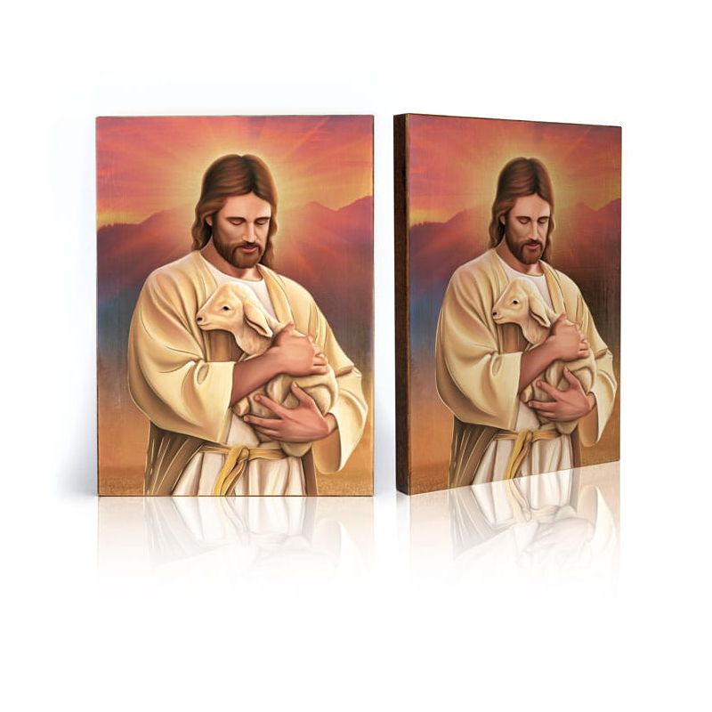 Ikona religijna Jezus Chrystus Dobry Pasterz (3) - Ikona religijna Jezus Chrystus Dobry Pasterz (3)