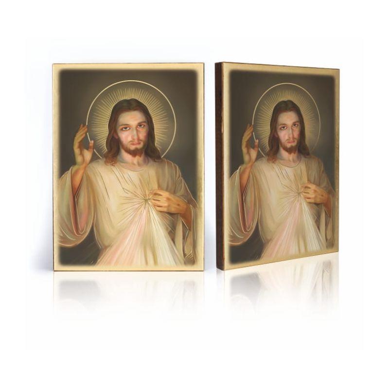 Ikona religijna Jezus Miłosierny - Jezu Ufam Tobie (3) - Ikona religijna Jezus Miłosierny - Jezu Ufam Tobie (3)