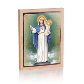 Ikona religijna Matka Boża Różańcowa (1) - zdjęcie 2 - Ikona religijna Matka Boża Różańcowa (1)