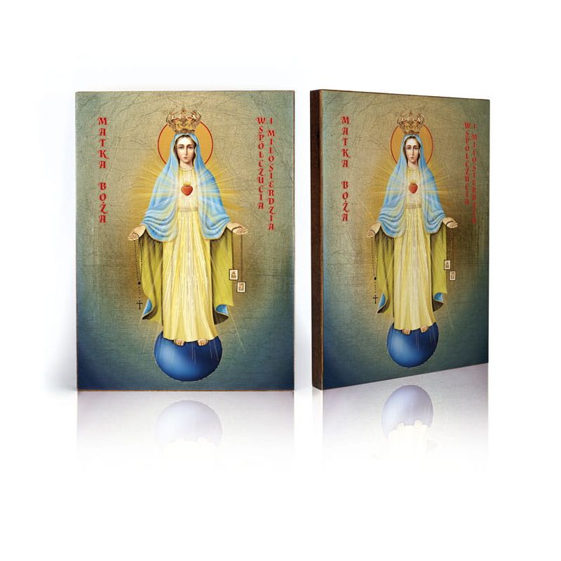 Ikona religijna Matka Boża Współczucia i Miłosierdzia (1) - Ikona religijna Matka Boża Współczucia i Miłosierdzia (1)