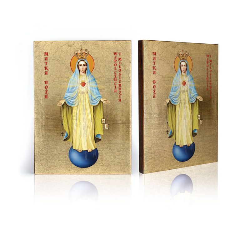 Ikona religijna Matka Boża Współczucia i Miłosierdzia (2) - Ikona religijna Matka Boża Współczucia i Miłosierdzia (2)