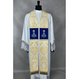 Stuła kapłańska maryjna (11K) - zdjęcie 3 - Stuła kapłańska maryjna (11K)