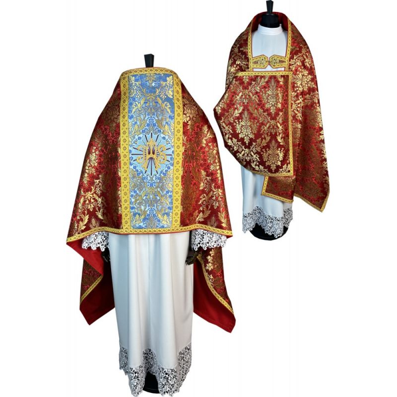 Welon liturgiczny, tkanina żakard (29K) - Welon liturgiczny, tkanina żakard (29K)