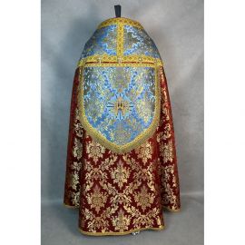 Kapa rzymska haftowana + stuła (38K) - zdjęcie 4 - Kapa rzymska haftowana + stuła (38K)