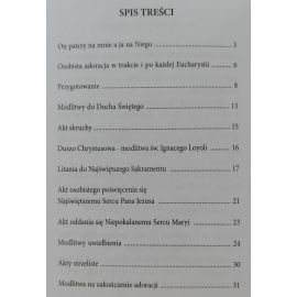 Osobista adoracja Najświętszego Sakramentu - modlitewnik - zdjęcie 2 - Osobista adoracja Najświętszego Sakramentu - modlitewnik