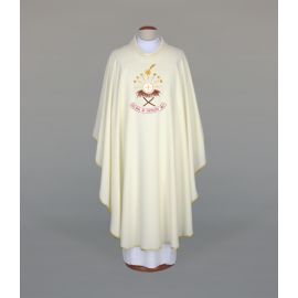 Ornat haftowany z haftowanym motywem Bożego Narodzenia (A10)