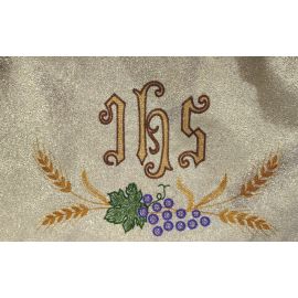 Baldachim złoty 110x140 z usztywnieniem (4) - zdjęcie 3 - Baldachim złoty 110x140 z usztywnieniem (4)