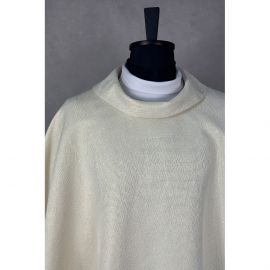 Ornat gotycki golf bez haftu, nić metalizowana (166K) - zdjęcie 2 - Ornat gotycki golf bez haftu, nić metalizowana (166K)