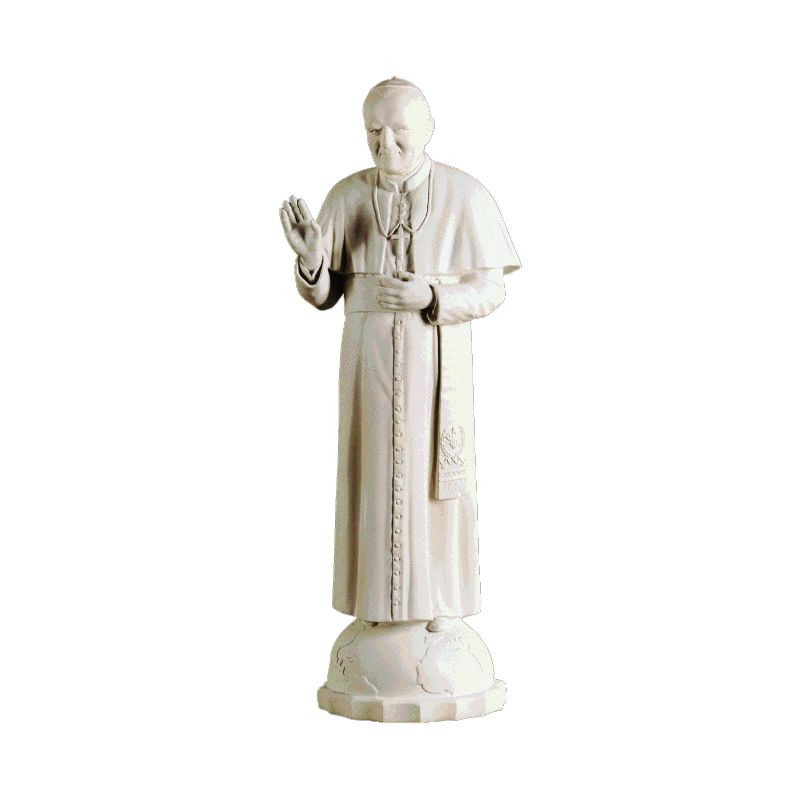 Figura Jana Pawła II - wysokość: 62 cm - Figura Jana Pawła II - wysokość: 62 cm