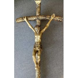 Krzyż procesyjny ze stojakiem  200/30/28 cm. - zdjęcie 3 - Krzyż procesyjny ze stojakiem  200/30/28 cm.