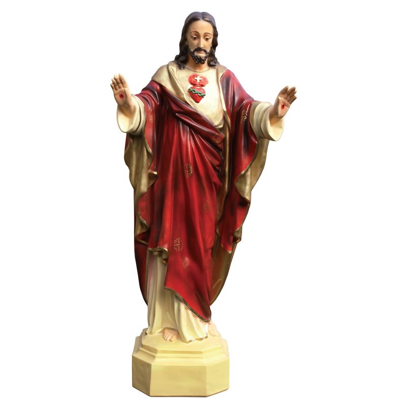 Figura Serce Pana Jezusa 114 cm - Figura Serce Pana Jezusa 114 cm