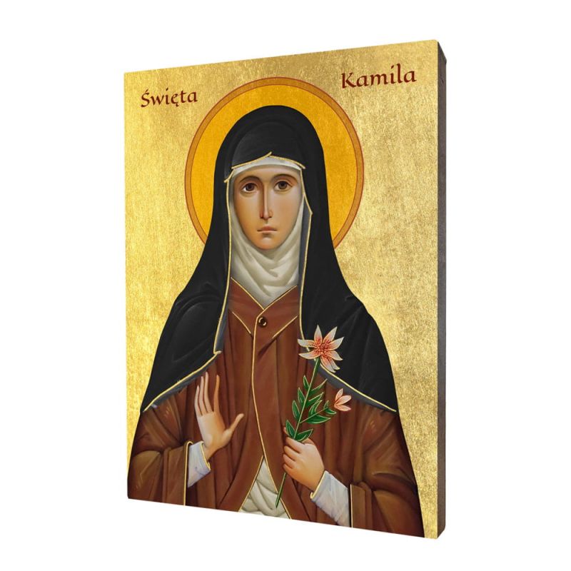 Ikona religijna święta Kamila - 