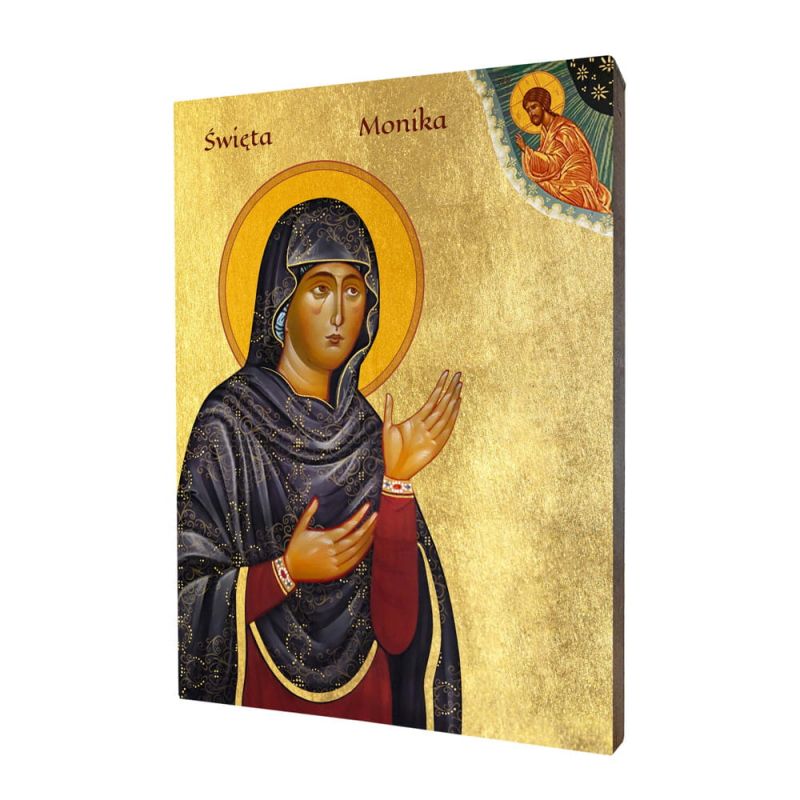 Ikona religijna święta Monika - 